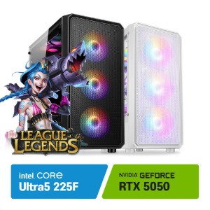 [렌탈]   인텔 울트라5 225F (애로우레이크)/RTX 5050/DDR5 16GB *LOL 권장사양 게이밍 컴퓨터